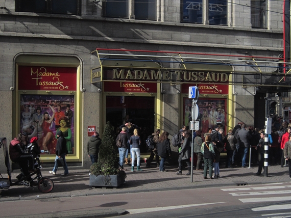 Madame Tussaud em Amesterdão