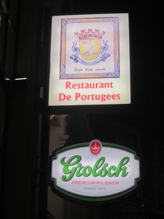 Restaurante Português em Amesterdão